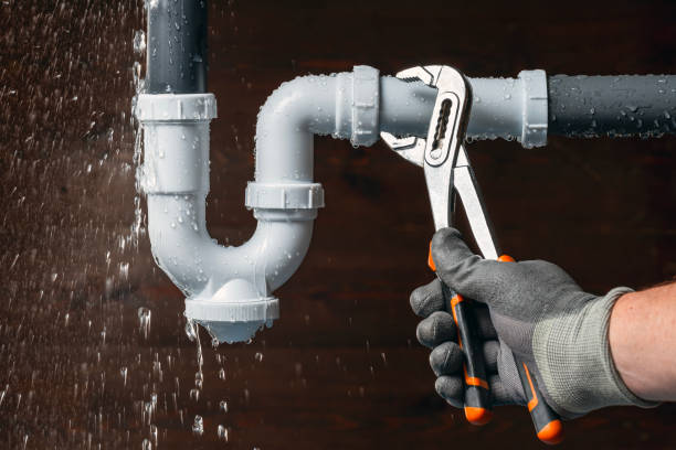 Professional Plumbing technician working in New Bloomington, OH